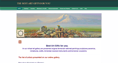 Desktop Screenshot of bestartgifts.com